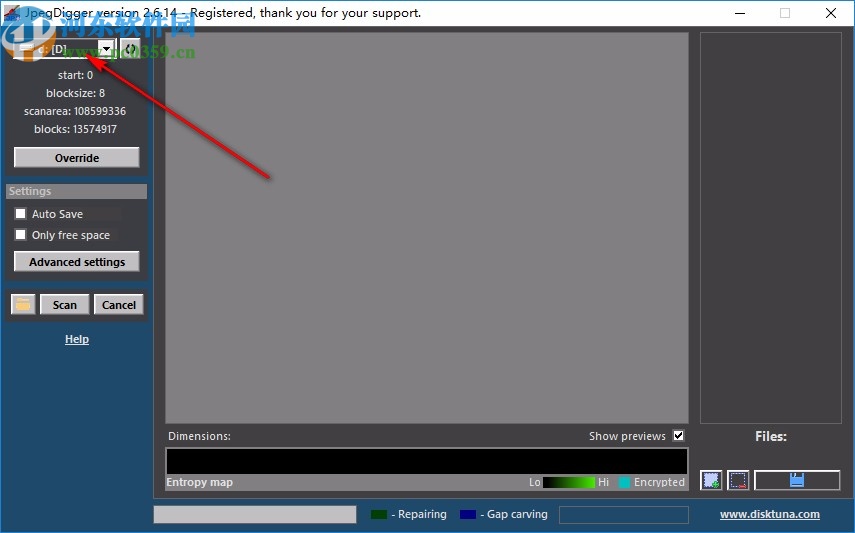 JpegDigger(图片恢复工具)