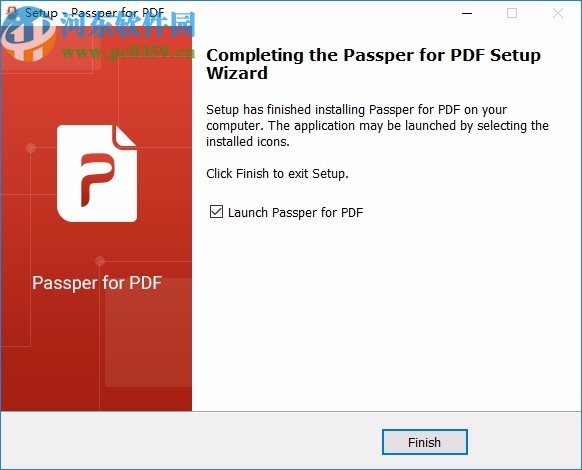 Passper for PDF(PDF密码恢复工具)