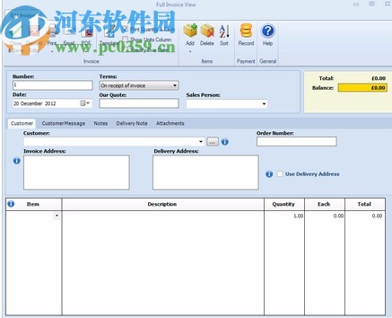 SliQ Invoicing Plus(发票制作软件)