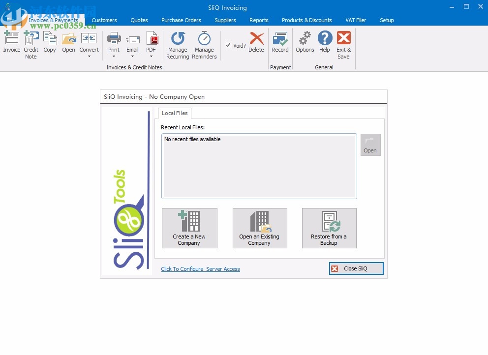 SliQ Invoicing Plus(发票制作软件)