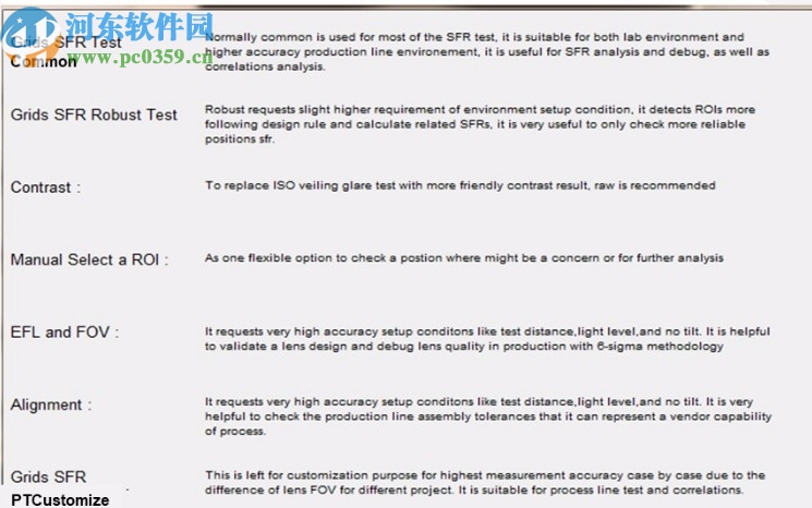 CamAnalyzer(相机图像质量测试软件)