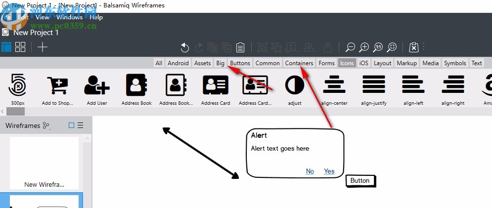 线框图软件(Balsamiq Wireframes)