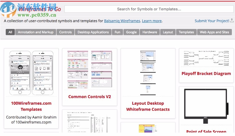 线框图软件(Balsamiq Wireframes)
