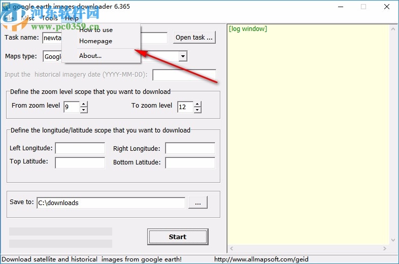 google earth images downloader(谷歌卫星图像下载器)