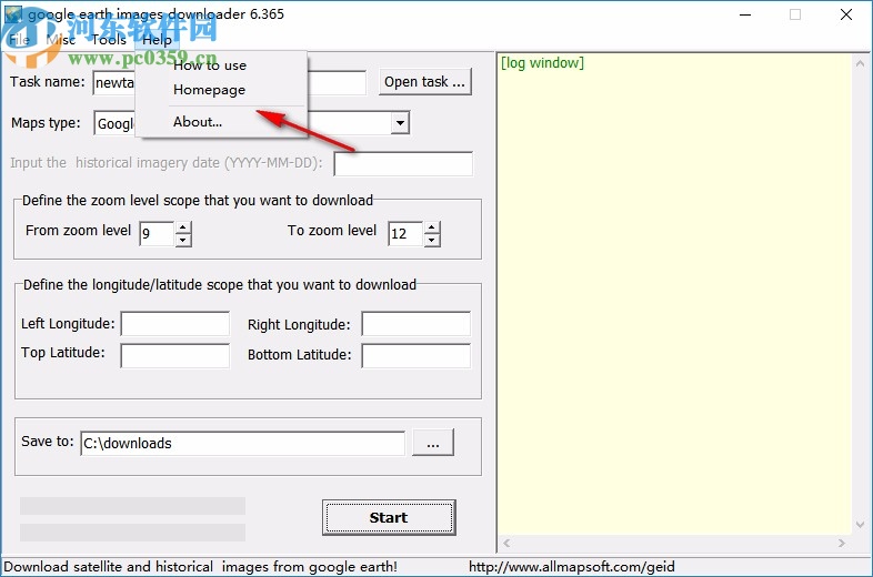 google earth images downloader(谷歌卫星图像下载器)