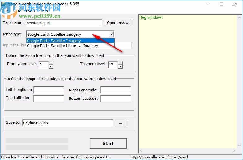 google earth images downloader(谷歌卫星图像下载器)
