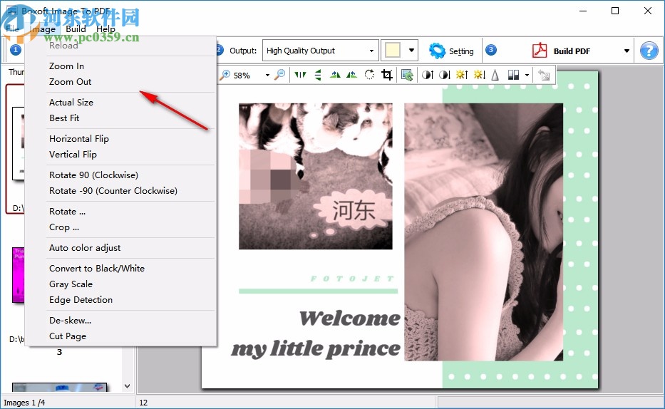 Boxoft Image to PDF(图片转PDF软件)
