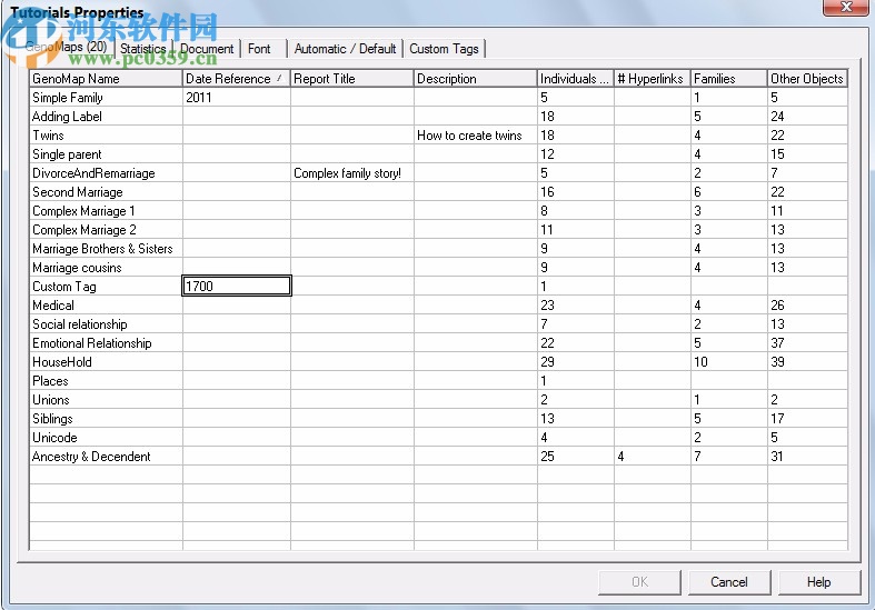 GenoPro(家谱族谱制作软件)