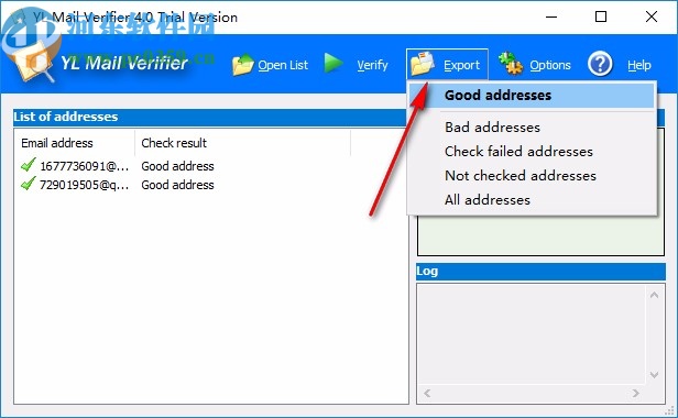 YL Mail Verifier(邮箱地址有效性验证器)
