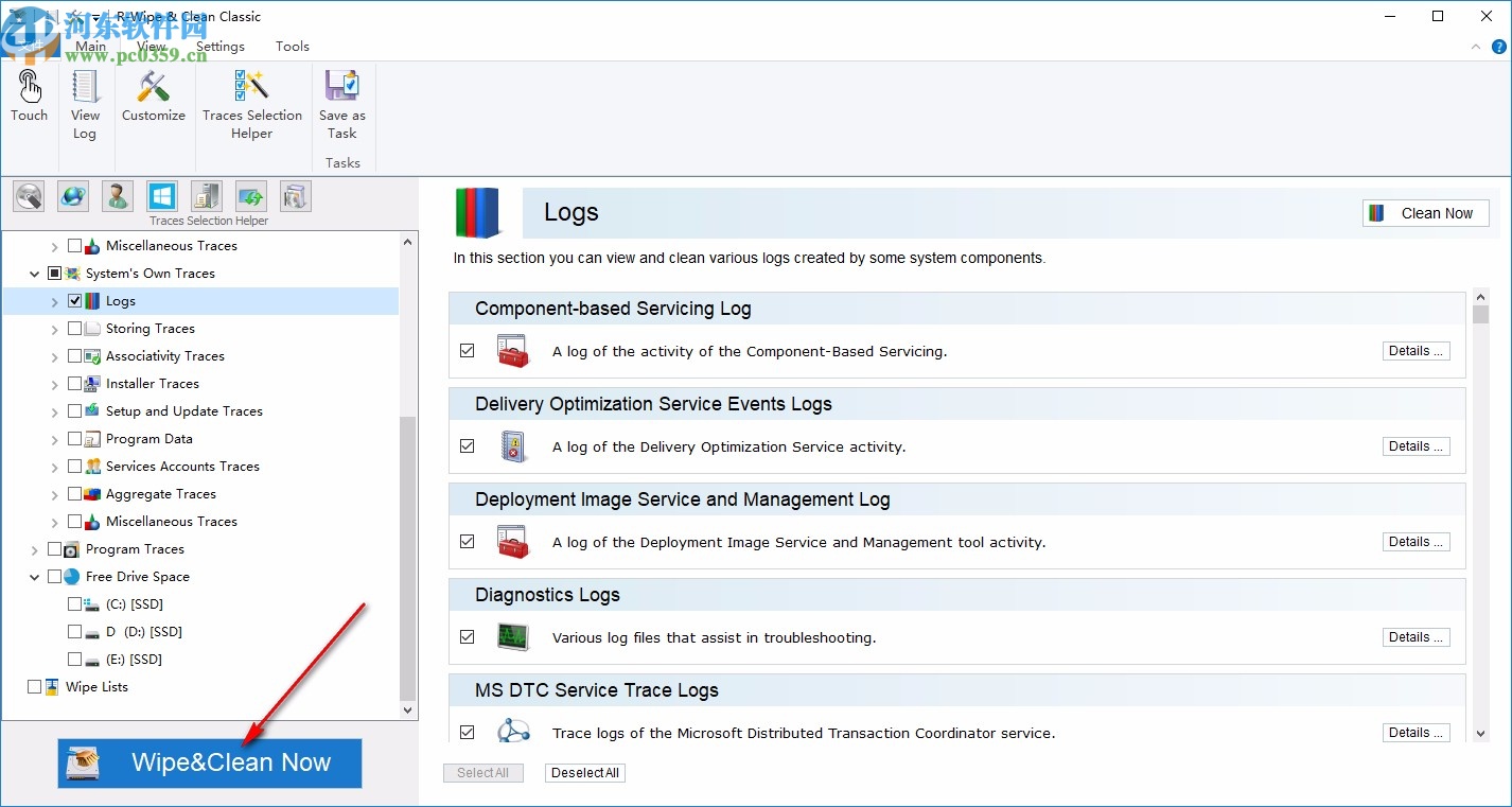 R-Wipe & Clean(磁盘清理工具)