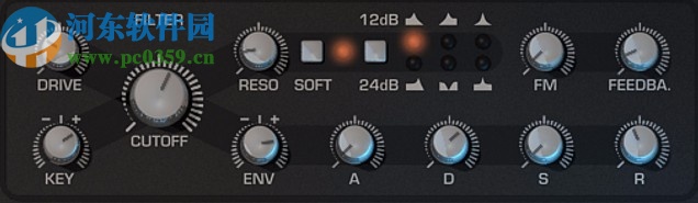 Tone2 Saurus(模拟合成器) 64位