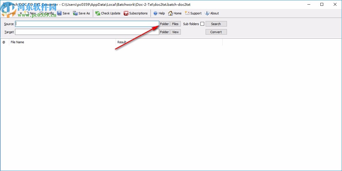 Batch DOC to TXT Converter下载