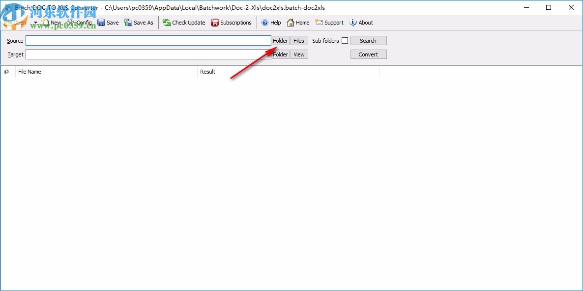 Batch DOC TO XLS Converter下载